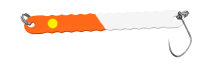 FTM Spoon Curl Kong | 3,5g | neon orange/wei&szlig;