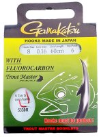 Gamakatsu Trout Master 5330R | Gr. 8 | 0,16mm | 60cm | 6...