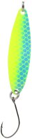 FTM Spoon Heavy | Chartreuse / blue / white with dots 5g