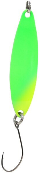 FTM Spoon Heavy |Green / yellow / green plated 6,5g