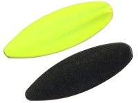 FTM Omura Inline Spoon | 7,5g | 48mm | Black / UV Chartreuse