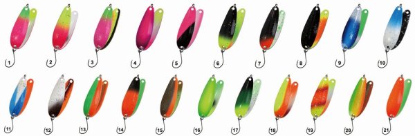 Paladin Trout Spoon Apollo 3,6g | Limitiert | 21 Farben 