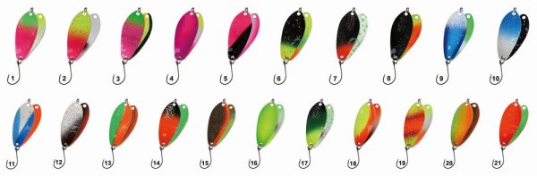 Paladin Trout Spoon Scale 2,9g | Limitiert | 21 Farben