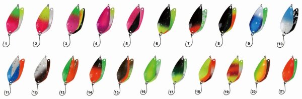 Paladin Trout Spoon Mirror 2,7g | Limitiert | 21 Farben