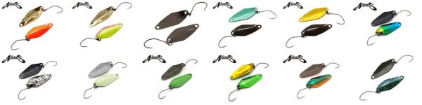 Nories 2020 Masukuroto Rooney Trout Spoon verschiedene Gewichte / Farben