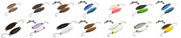 Nories Masukuroto Trout Spoon verschiedene Gewichte / Farben