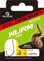 Paladin CLASSIC® Zielfischhaken gebunden| Wurm |...