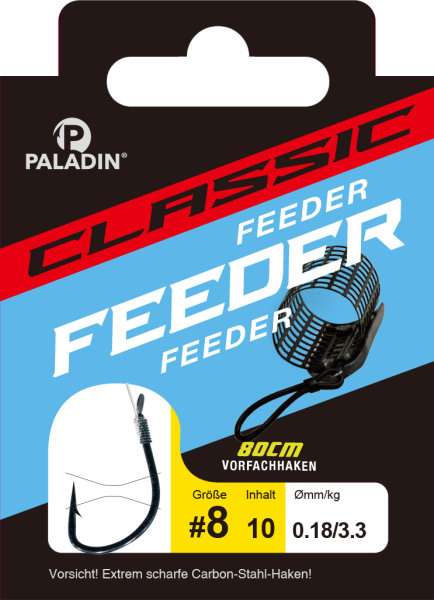 Paladin CLASSIC® Zielfischhaken gebunden | Feeder | - Präzision und Zuverlässigkeit