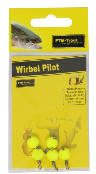 FTM Wirbel Piloten  | Gelb | 10mm