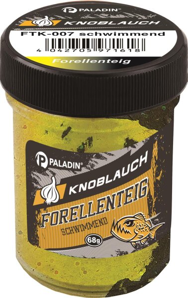Paladin Forellenteig  | schwimmend   G: Schwarz-Fluogelb