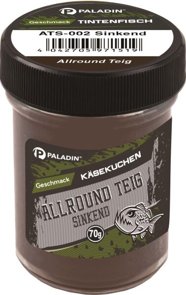 Paladin Allroundteig  | sinkend | 70g Braun / Tintenfisch