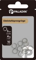 Paladin Edelstahlsprengringe | 10 Stück | 5...