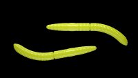 Libra Lures |  Fatty DWorm 65mm  | Hot Yellow Cheese
