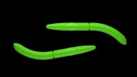 Libra Lures |  Fatty DWorm 65mm  | Hot Apple Green  Cheese