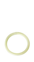 Einhänge -Bissanzeiger Fluo  | 6cm