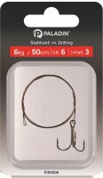 Stahlvorfach 7x7 mit Schlaufe u. Drillling | Supersoft |...