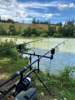 Paladin Alu Rod Pod für 3 Ruten