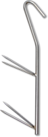 Zebco V Räucherhaken 17 cm | 5 Stück