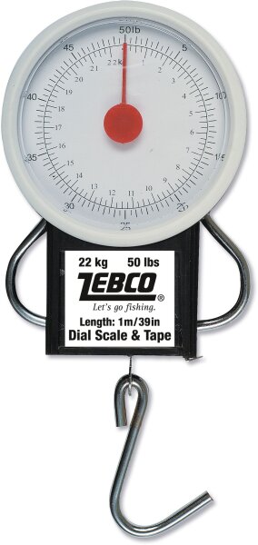Zebco Federzugwaage de Luxe bis 22kg