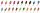 Spar-Set 10 Stück Paladin Trout Spoon Flash 2,1g