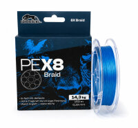 Pantherline Braid 8-fach geflochtene Angelschnur – Premium PE Made in Japan 150m