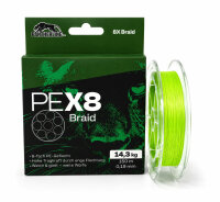 Pantherline Braid 8-fach geflochtene Angelschnur |150m...