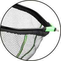 Kescherkopf Medusa eckig gummiert | Schwimmend  60x50x45cm