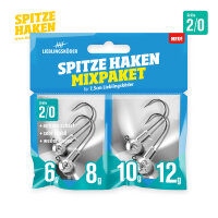 Spitze Haken # 2/0  Mixpaket