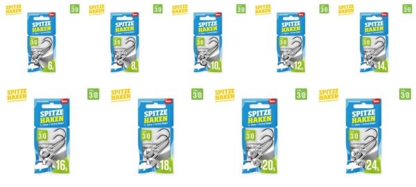 Spitze Haken # 3/0