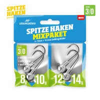 Spitze Haken # 3/0  Mixpaket