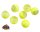 Berkley Floating Power Eggs Garlic | Yellow | 40 St&uuml;ck | Knoblauch Geschmack