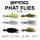 SPRO Phat Flies 6 cm – 1,75 g & 3,5 g | 2 Stück