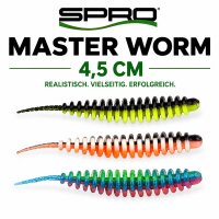 Trout Master Master Worm 4,5 cm – UV-aktiver...