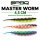 Trout Master Master Worm 4,5 cm – UV-aktiver Forellenköder
