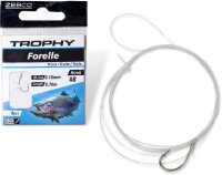 Zebco Trophy Forelle Vorfachhaken Gr. 4 – silber...