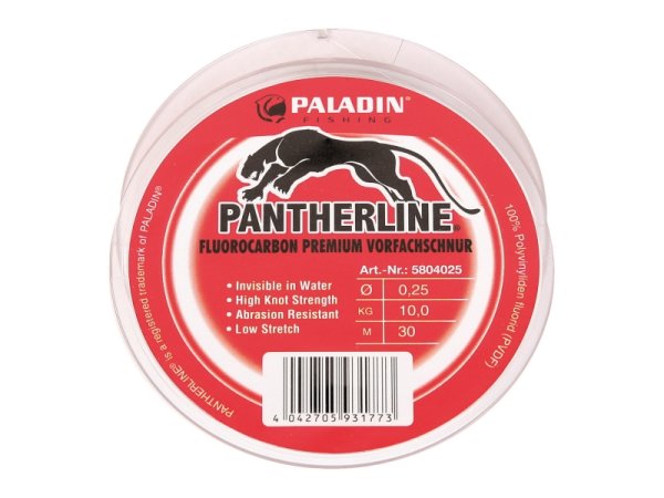 Pantherline Fluorocarbon 0,12mm | 30m | 2,6kg