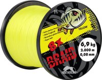 Pantherline Palabraid 8-fach | Yellow | 0,08mm | 6,9Kg |...