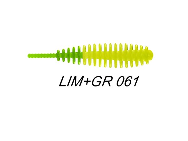 MilS Trout Bait RIBS 50mm | #061 Lime+Green | Bubblegum | 7 St&uuml;ck