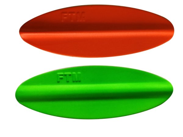 FTM Omura Inline Spoon | 7,5g | 48mm | UV Red / Green