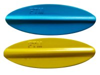 FTM Omura Inline Spoon | 7,5g | 48mm | UV Blue / Yellow