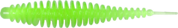 Magic Trout T-Worm I-Tail | Neon Gr&uuml;n | Knoblauch | 6 St&uuml;ck