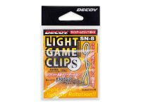 Decoy Lightgame Clip | 8lb | 15 St&uuml;ck | Bronze