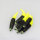 FTM Omura Baits Hero 50mm | Schwarz-Gelb UV | Banane | 6 Stück