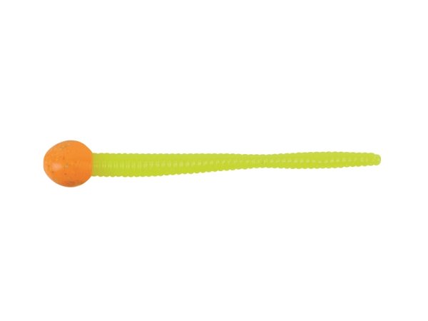 Berkley PowerBait Mice Tail | Orange Silver/Chartreuse | 8cm | 13 Stück