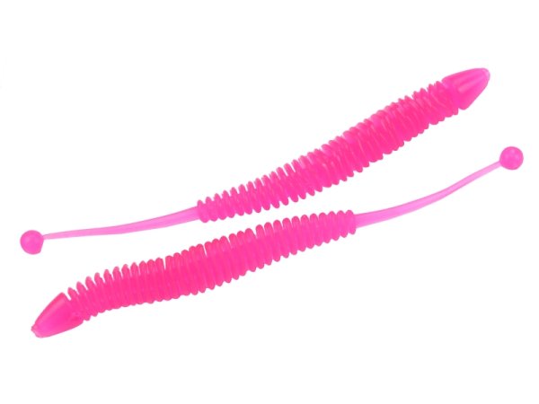 FTM Omura Baits Snake 84mm | Neon Pink UV | Knoblauch | 10 St&uuml;ck