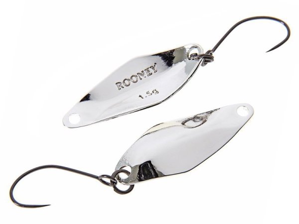 Nories Masukuroto Rooney Trout Spoon | 1,5g | #011 Silber/Silber
