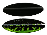 FTM Omura Inline Spoon | 7,5g | 48mm | UV Black Tiger Glitter / Black