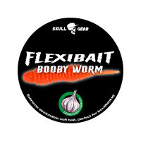 Skull Gear Flexibait Booby Worm 55mm | Orange | Knobi |...