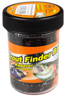 TFT Trout Finder Bait Kadaver Glitter Orange-Schwarz 50g