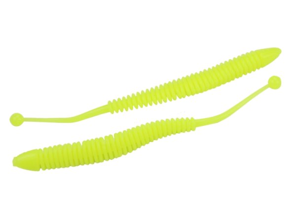 FTM Omura Baits Snake 84mm | Neon Gelb UV | Bubble Gum | 10 St&uuml;ck